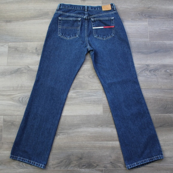 Vintage Tommy Hilfiger Jeans Flag Pkt Boyrfriend - Picture 2 of 5